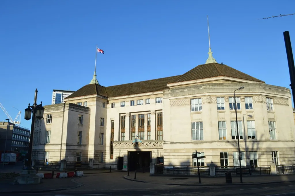 Wandsworth Town Hall on Wandsworth High Street, where Full Council will set the 2027/28 council tax in March.